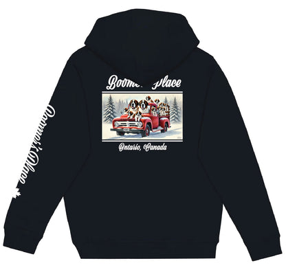 Boomer's Place 2025 Holiday Hoodie Pre-order