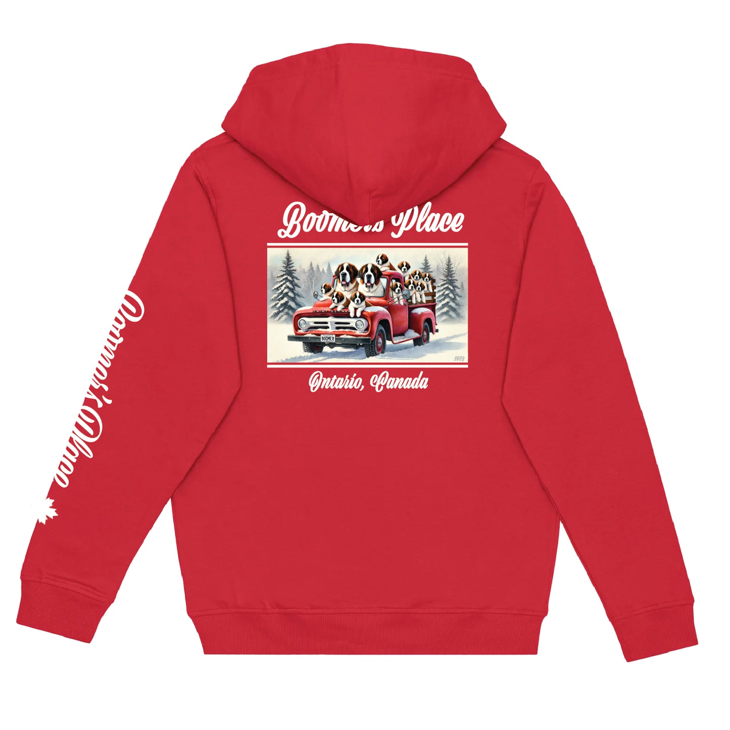 Boomer's Place 2025 Holiday Hoodie Pre-order